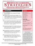 Pharmaceutical Law and Litigation Report