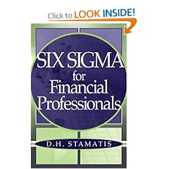 Six Sigma for Financial Professionals (Wiley essentials)