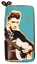 Elvis Presley Signature Screen Print Large Wallet w/ Studs