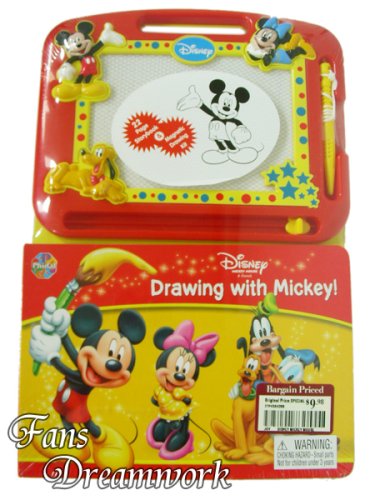 Disney Mickey Mouse Storybook & Magnetic Drawing Kit