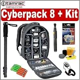 Tamrac CyberPack 8 Model 5258 - Backpack for camera and notebook - black