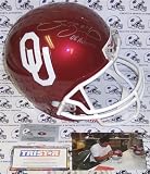 Sam Bradford Autographed/Hand Signed Oklahoma Sooners Full Size Helmet
