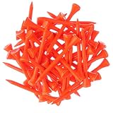 Wilson 2 3/4 Hot Golf Tees 50 Count (Orange)
