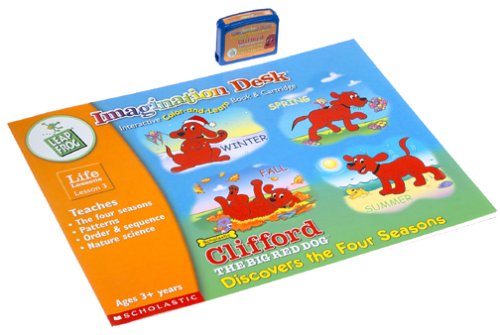 Clifford Imagination Desk Color-and-Learn Book & Cartridge