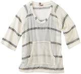 Splendid Girls 7-16 Sandstone Stripe Loose Knit Top