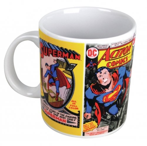 Superman - Ceramic Coffee Mug (Action Comic Strips)
