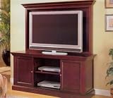 Louis Phillipe TV Console In Cherry Finish