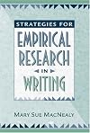Strategies for Empirical Research in Writing