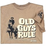 John Wayne Old Guys Rule Saddle Up T-Shirt