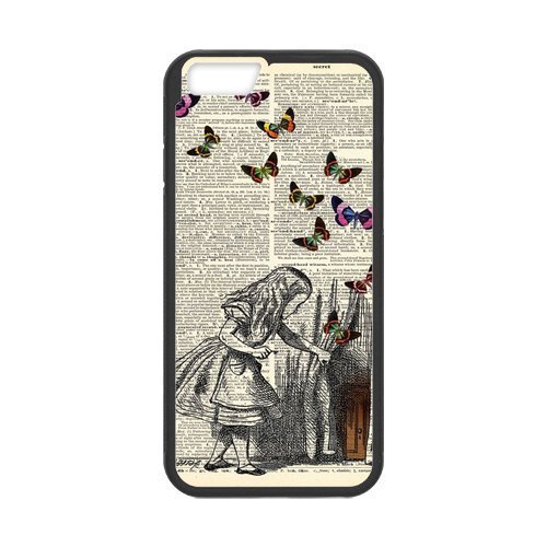 iPhone 6 Case,iPhone 6 (4.7) Case Protective,Alice in Wonderland Protection Hard Case for iPhone 6 (4.7) Soft Flexible TPU material for iPhone 6