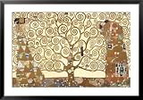 The Tree of Life, Stoclet Frieze, c.1909 Framed Art Poster Print by Gustav Klimt, 43x30