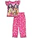 Ever After High Big Girls' Short Sleeve Pajama Set, Pink, Large / 10-12