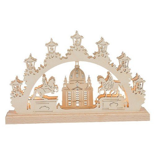 SAICO 3D Mini-Lichterbogen Frauenkirche