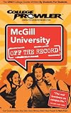 McGill University Qb 2007 (College Prowler: McGill University Off the Record)