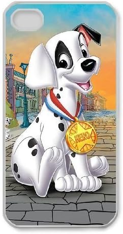 iphone4 4s White phone case Classic Style Disney Cartoon 101 Dalmations II Patch's London Adventure OBN8946966