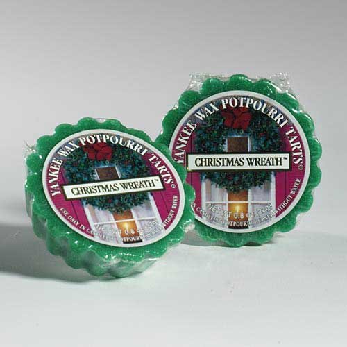 Christmas Wreath Wax Potpourri Tart