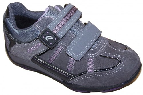 GEOX J GENNY WP B J1369B-02254/C9002 Unisex - Kinder Schnürschuh, Grau 40 EU