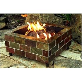 FireScapes Desert Sunset Outdoor Fire Pit Fireplace - Propane Gas by FireScapes