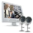 SVAT CLEARVU11 Web Ready 4 Channel Compact H.264 Digital Video Recorder Surveillance DVR Security System with 15" LCD Screen & Bonus 2 Pack of High Resolution Indoor/Outdoor Night Vision CCD Cameras (VU301-C)