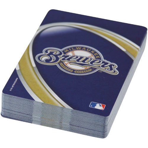 Milwaukee Brewers Vortex Playing Cards