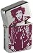 Jimi Hendrix Lighter - Chrome Brushed Finish - 17493
