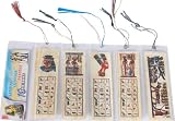 WHOLESALE LOT 10 EGYPTIAN ORIGINAL PAPYRUS BOOK MARKS