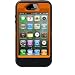 Otterbox Defender Realtree Series Hybrid Case & Holster for iPhone 4 & 4S  - Retail Packaging - Blaze Orange/AP Camo Pattern