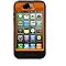 OtterBox Defender Realtree Series Hybrid Case & Holster for iPhone 4 & 4S - Blaze Orange / AP Camo Pattern