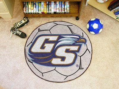 Buy Georgia Southern Eagles NCAA Soccer Ball Round Floor Mat (29) by Fan Mats