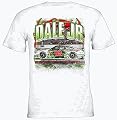 Dale Earnhardt Jr NASCAR #88-Diet Mtn Dew Flameout T-Shirt-White