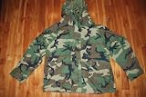 ORIGINAL US ARMY ISSUE - ECWCS GORE-TEX PARKA COLD WEATHER WOODLAND CAMOUFLAGE - X-LARGE REGULAR