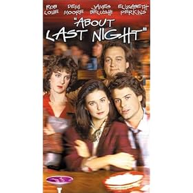 About Last Night [VHS]