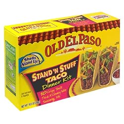 Old El Paso Stand n Stuff Tacos, 10.5-Ounce Boxes (Pack of 12)