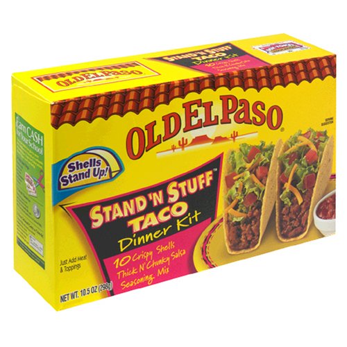Old El Paso Stand n Stuff Tacos, 10.5-Ounce Boxes (Pack of 12)