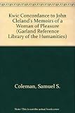 A KWIC concordance to John Cleland's Memoirs of a woman of pleasure