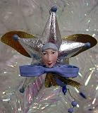 Department 56 Krinkles Angel Face in Star with Wings Christmas Ornament #85478