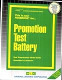 Review National Learning Corp  / Promotion Test Battery (Career Examination Series Volume C-3815)