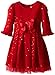 Youngland Little Girls' Glitter Occasion Dress