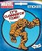 Search : Marvel Comics Thing It's Clobberin' Time Die Cut Sticker 45190S