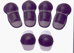 Joe Rocket Speedmaster Elbow-Knee Armor - --/Black/Grey
