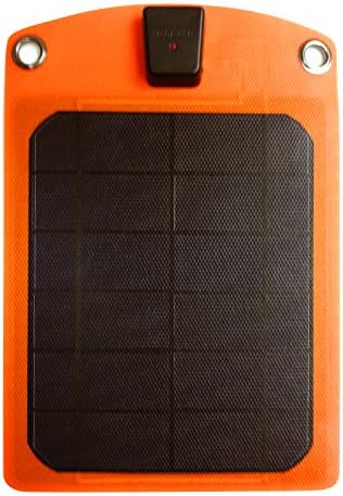 Platinum Choice Products -Solar Phone Charger Orange-Best Outdoor Accessory for Charging Batteries without a Battery!