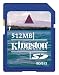 Electronics : Kingston 512 MB SD Card SD/512KR