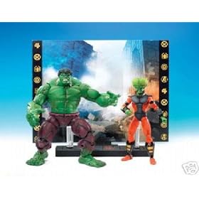 Marvel Legends Face-Off Hulk Vs The Leader 2 Pack
