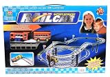 52-pc Multi-Level Rail Car Set - Battery Operated
