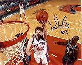 David Lee Autographed/Hand Signed New York Knicks 8x10 Photo