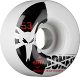 Bones STF Stree Tech Formula Skateboard Wheels (Standard, 53mm, Set of 4)