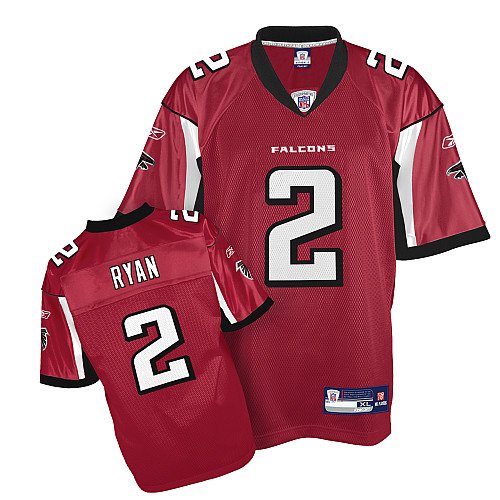 Reebok Atlanta Falcons Matt Ryan Youth Replica Red Jersey-Medium