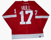 Buy Brett Hull Autographed Detroit Red Wings Jersey