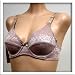  : Venus New Lite Brown Floral Full Coverage Bra #1013 sz 34A