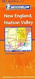 New England, Hudson Valley: Regionalkarte (Michelin Regionalkarte) - 